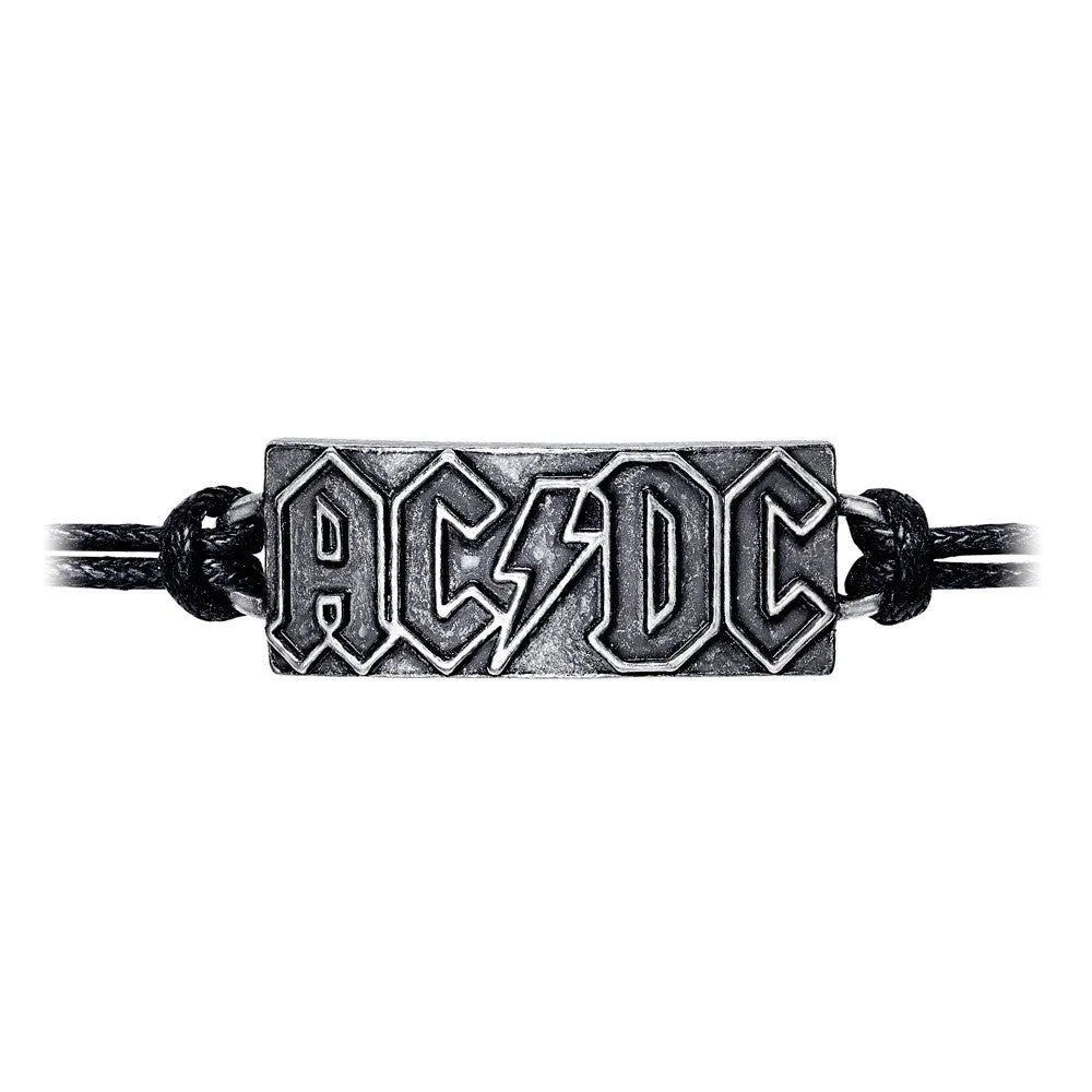AC/DC Lightning Logo Bracelet