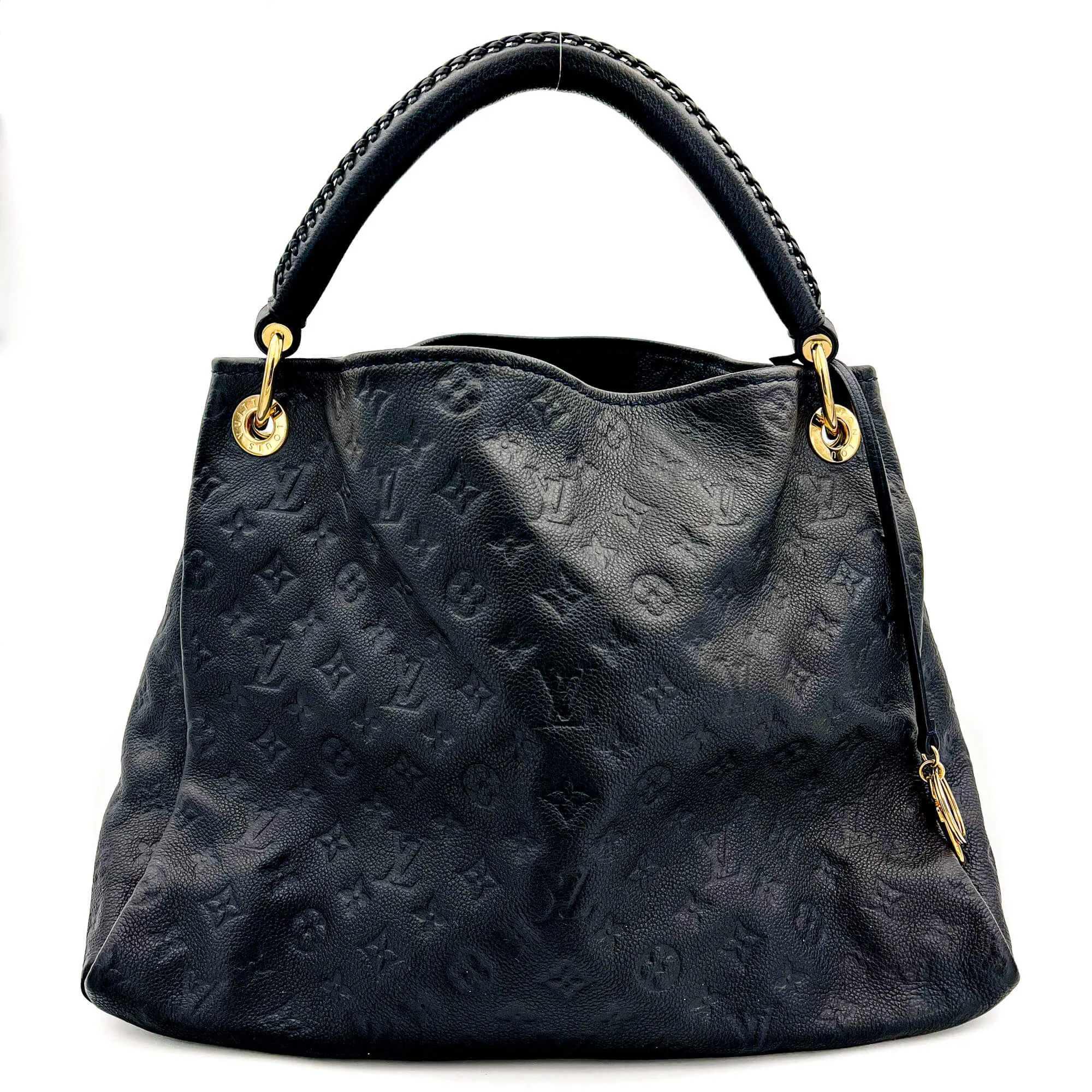 Artsy MM Navy Blue Leather