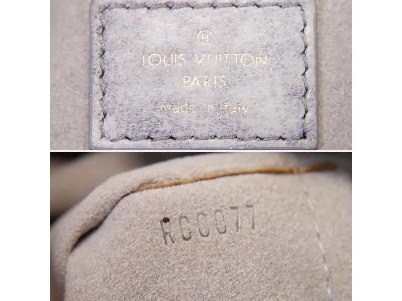 Pre-owned Authentic Louis Vuitton Monogram Orump Gray Nimps PM Hobo Shoulder Bag M95476 210475
