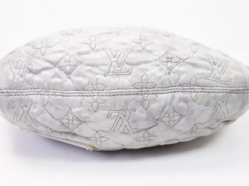 Pre-owned Authentic Louis Vuitton Monogram Orump Gray Nimps PM Hobo Shoulder Bag M95476 210475