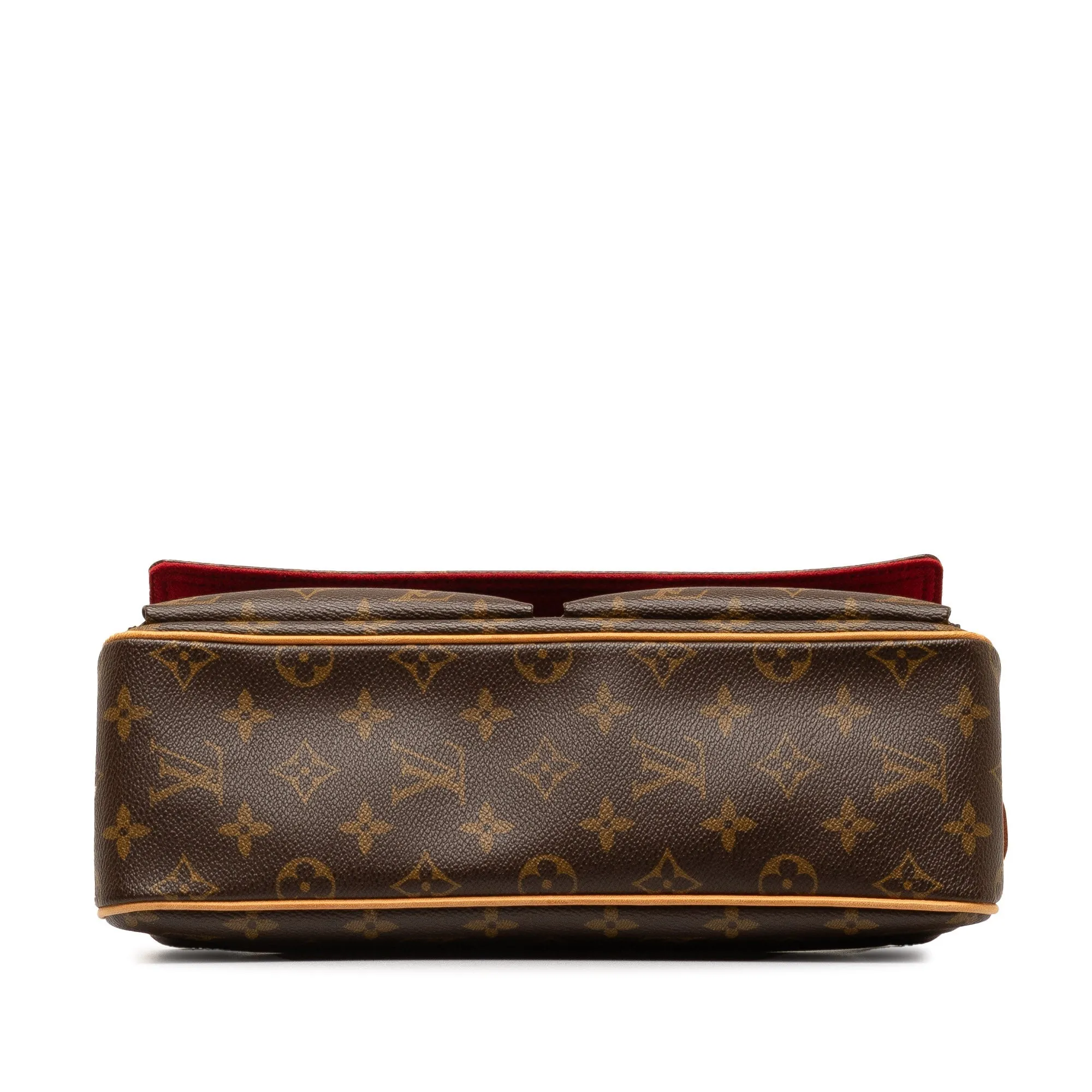 Brown Louis Vuitton Monogram Viva Cite MM Shoulder Bag