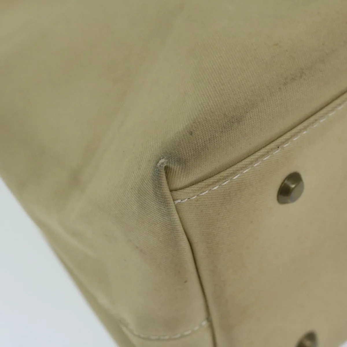 BURBERRY Hand Bag Canvas Beige  yk10080
