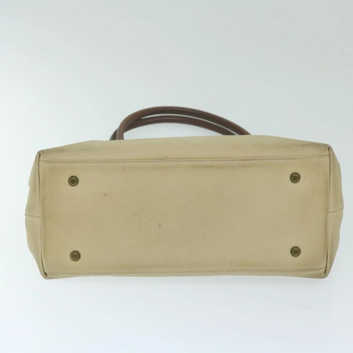BURBERRY Hand Bag Canvas Beige  yk10080