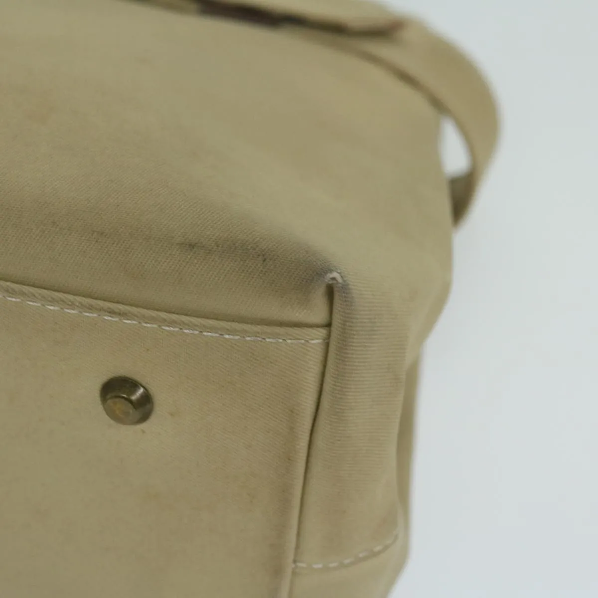 BURBERRY Hand Bag Canvas Beige  yk10080
