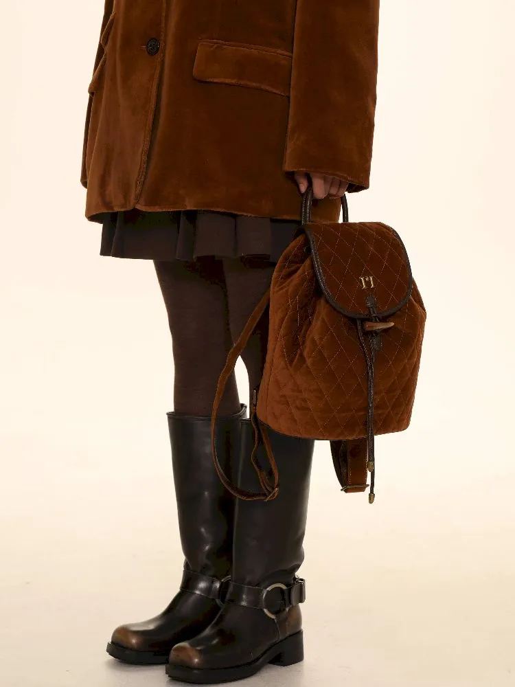Cowl Buckle Shoulder Bag【s0000005985】