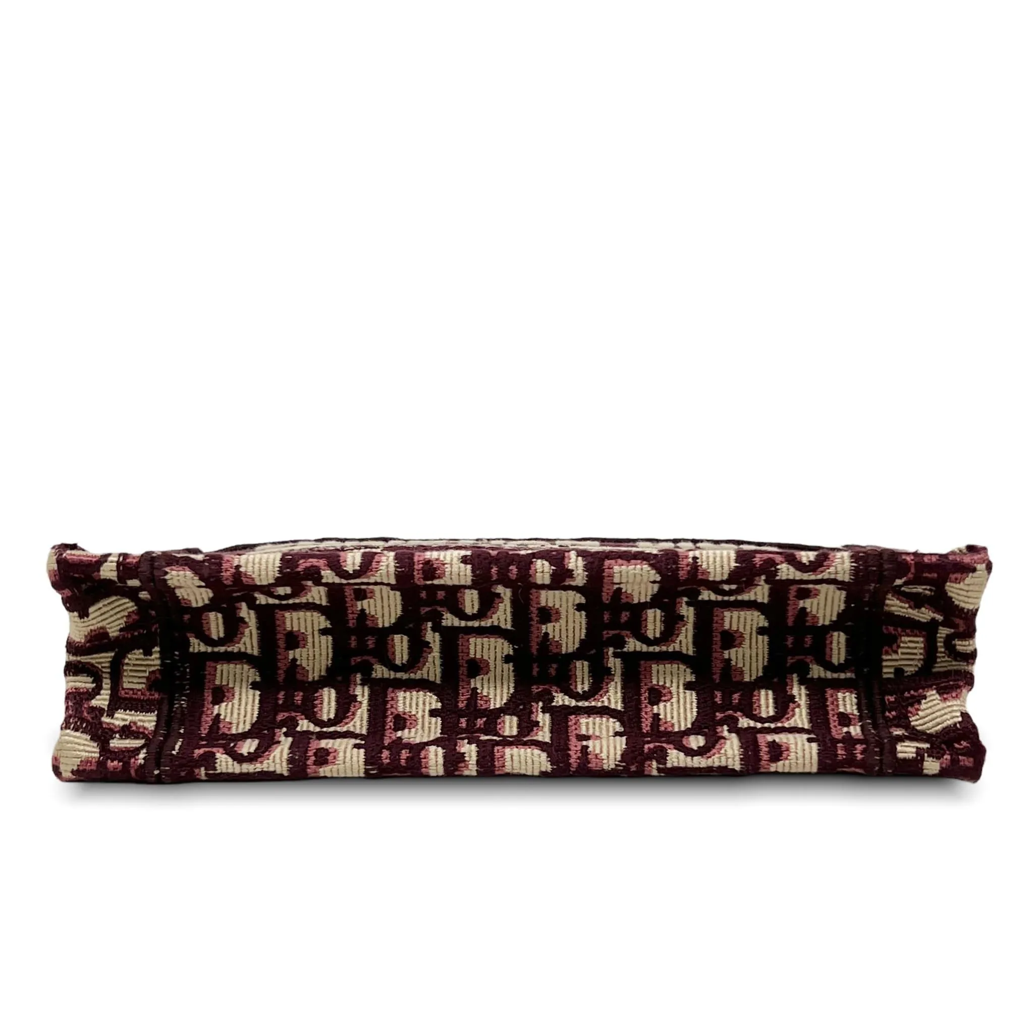 Dior Burgundy Mini Book Tote