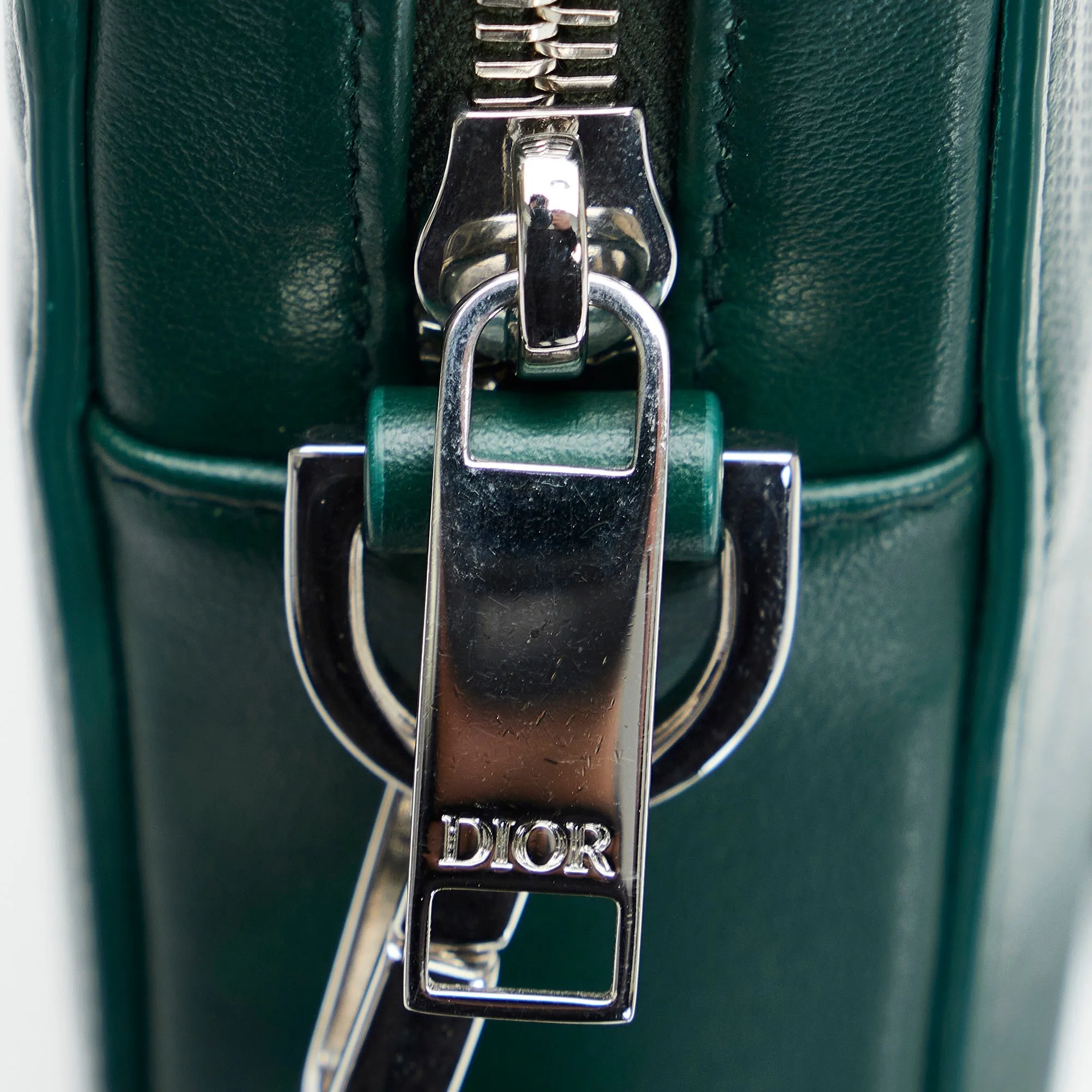 Dior World Tour Green Oblique Canvas