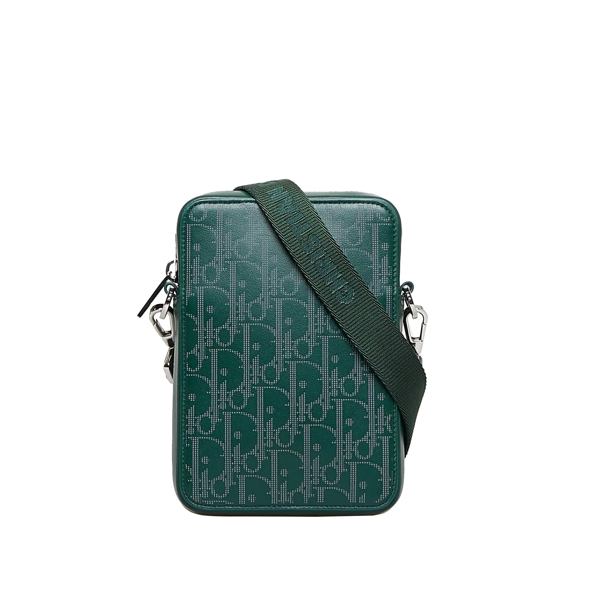 Dior World Tour Green Oblique Canvas