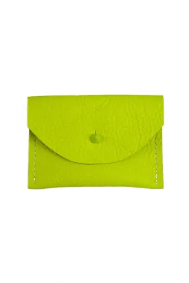 ELECTRIC LIME Cardholder