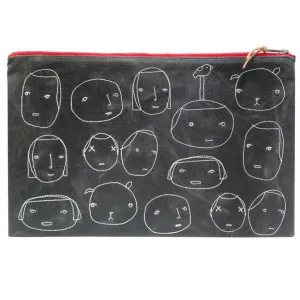 Everyday People Waxed Canvas Clutch