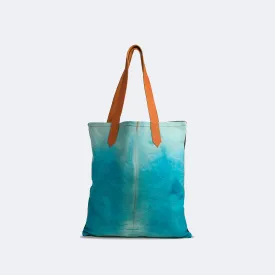Funky Cowhide Road Trip in Turquoise