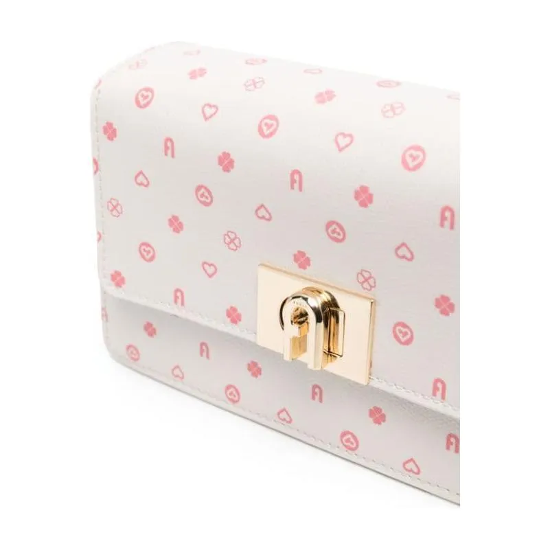 Furla Zoe Mini Leather Shoulder Bag - Marshmellow