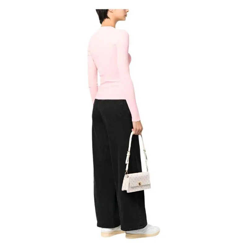 Furla Zoe Mini Leather Shoulder Bag - Marshmellow