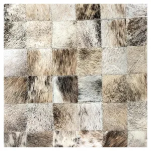 Genuine Cowhide Pillow 16"x16"