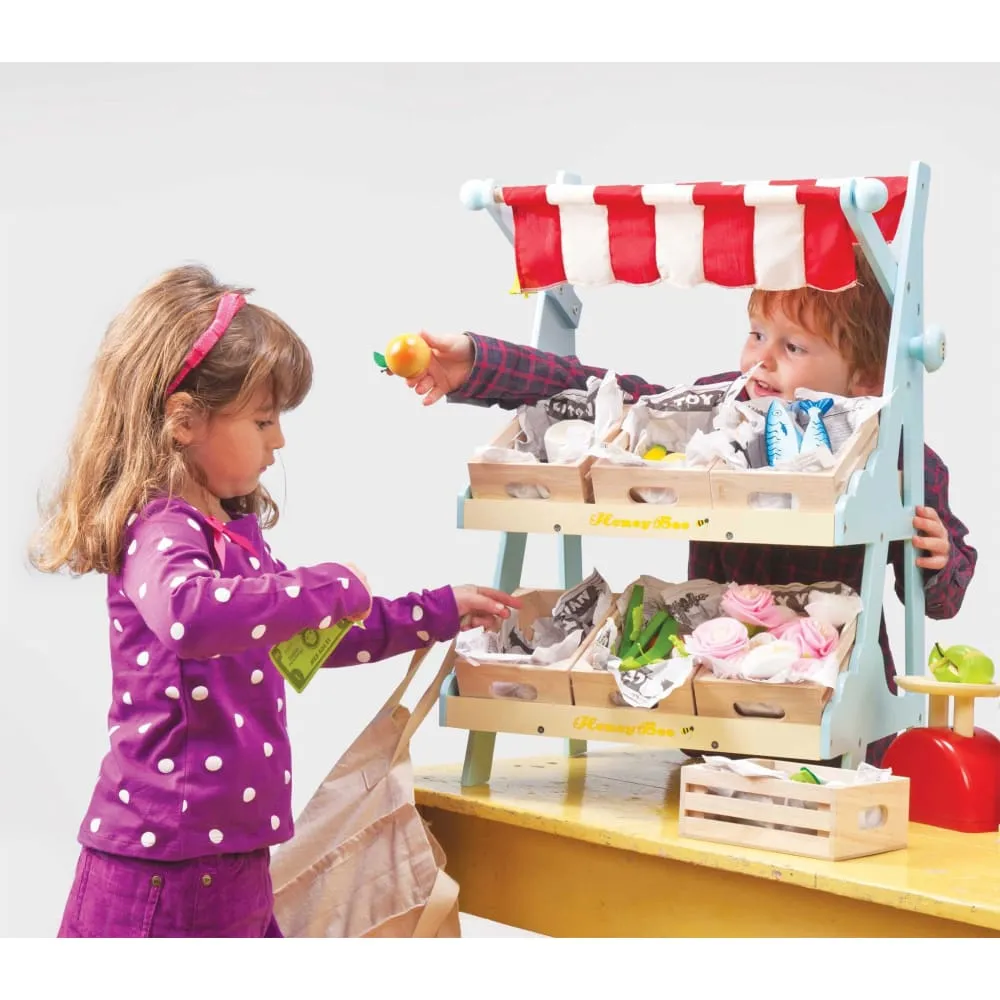 Le Toy Van Wooden Honeybee Market