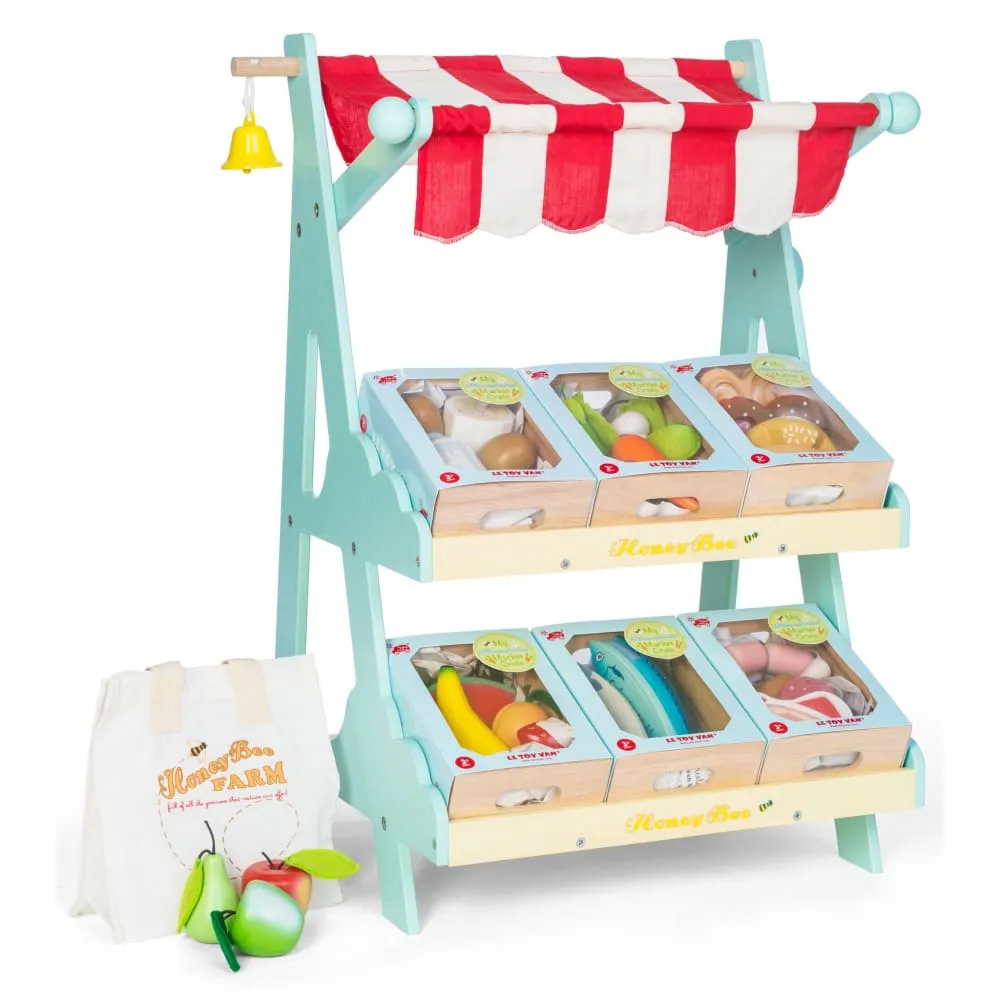 Le Toy Van Wooden Honeybee Market