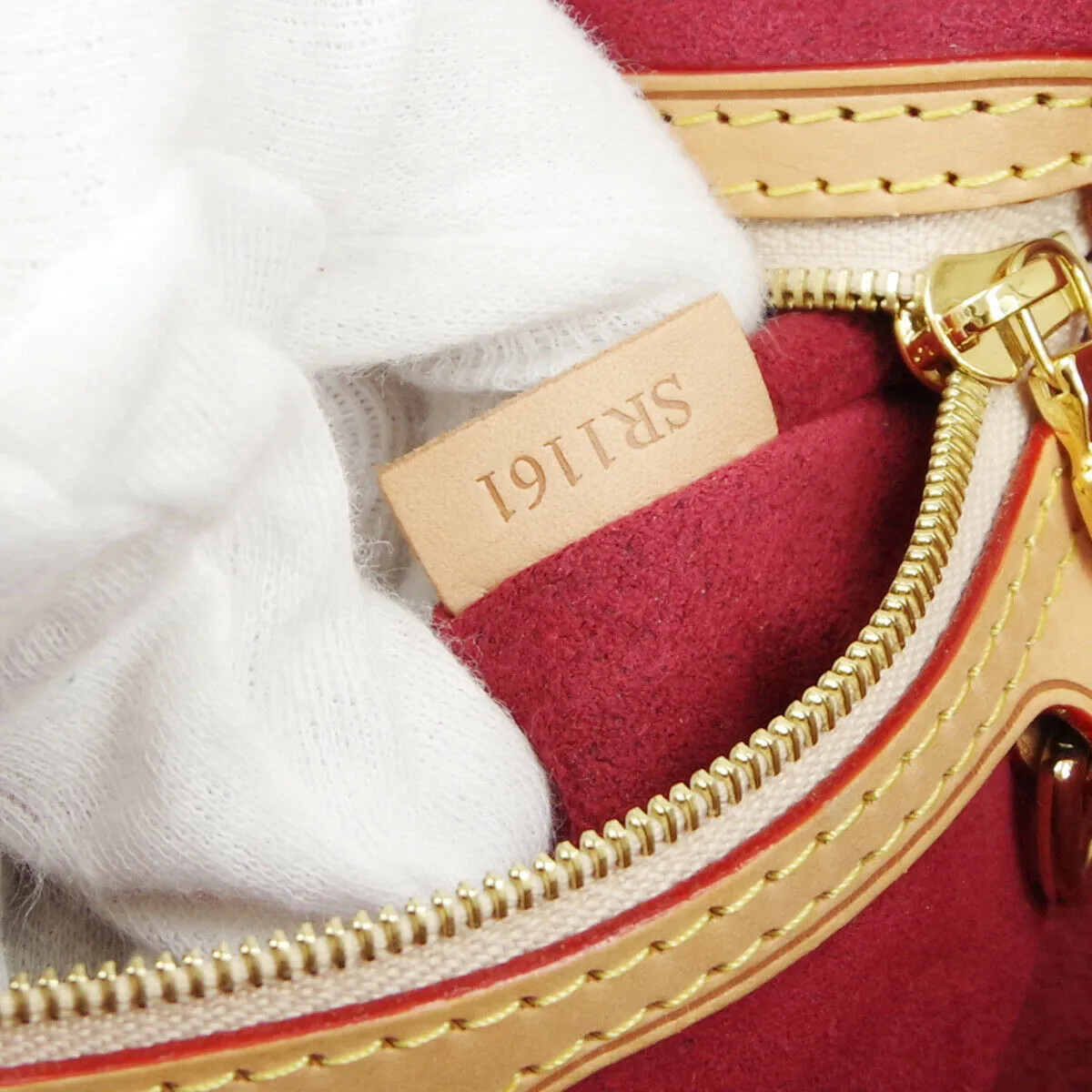 LOUIS VUITTON ANNIE MM CHAIN HAND BAG MONOGRAM MULTI-COLOR M40307 91422