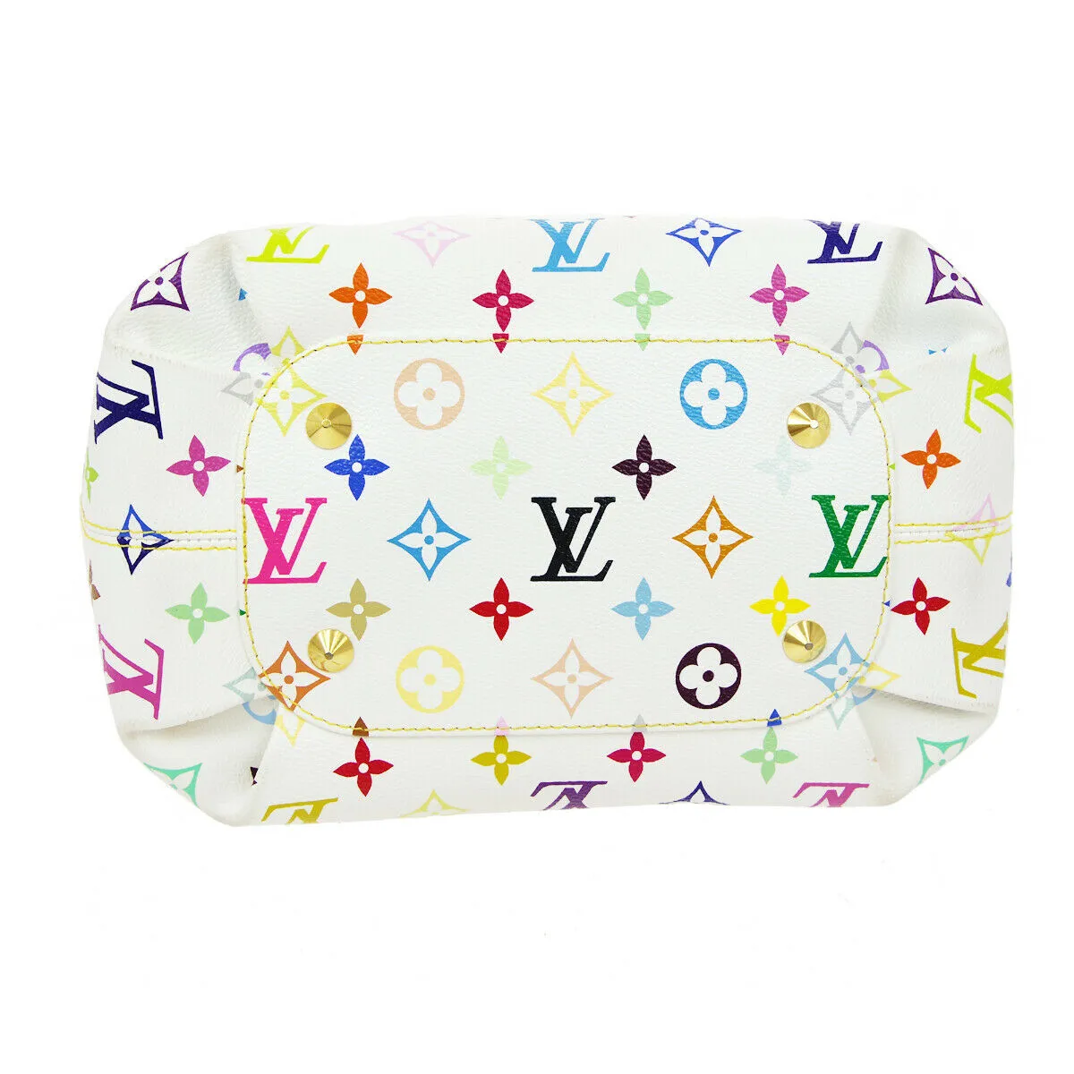 LOUIS VUITTON ANNIE MM CHAIN HAND BAG MONOGRAM MULTI-COLOR M40307 91422