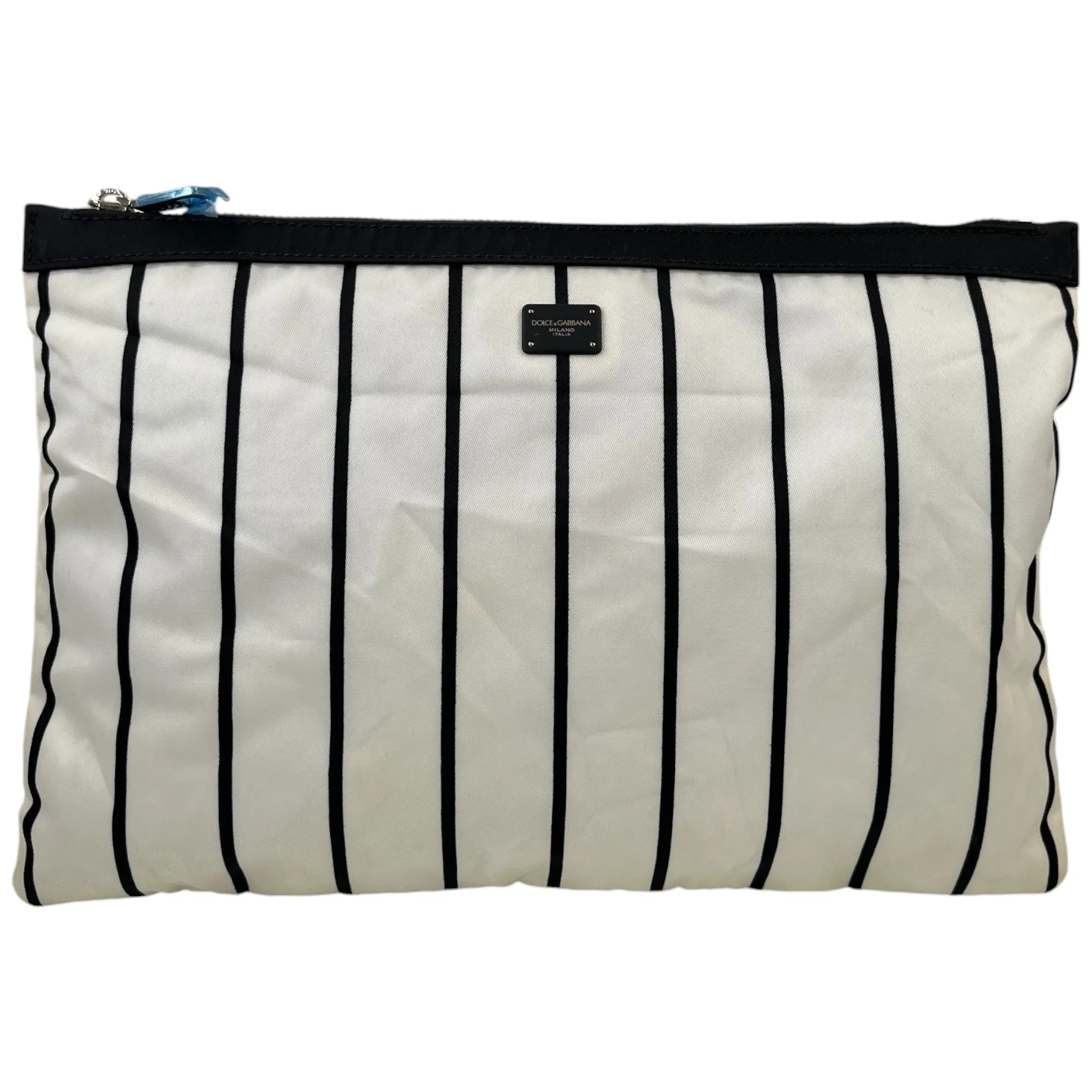 Men's King Of Love Logo Clutch White