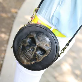 New Skull Genuine Leather Handmade Bag
