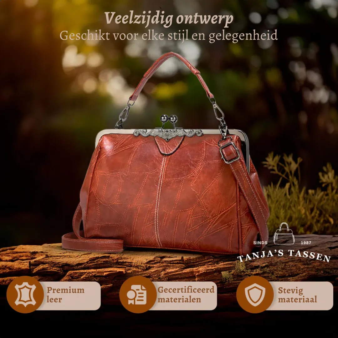 Olivia Klassieke Leren Tas