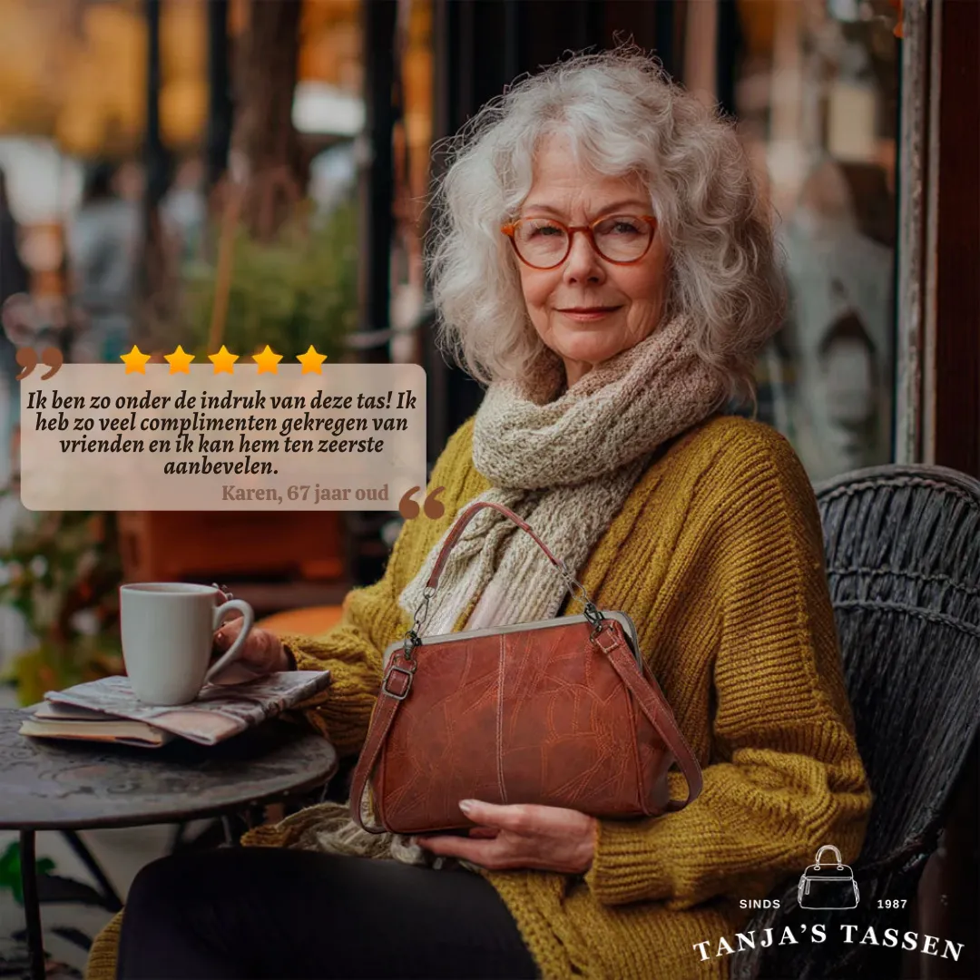 Olivia Klassieke Leren Tas