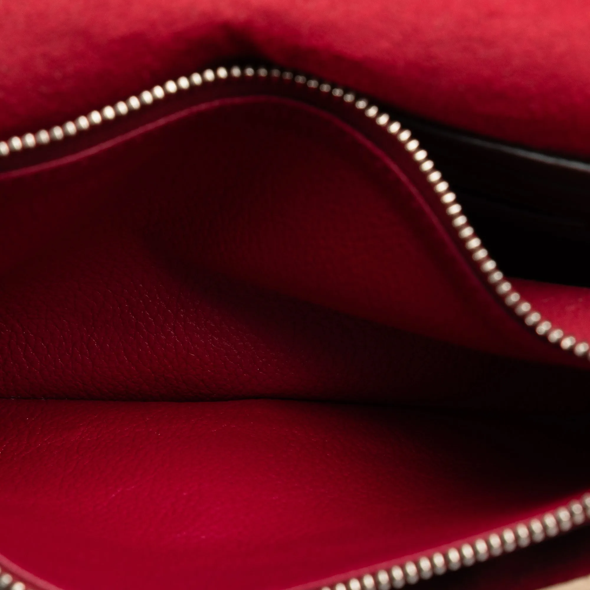 Red Louis Vuitton MyLockMe Chain Pochette Shoulder Bag