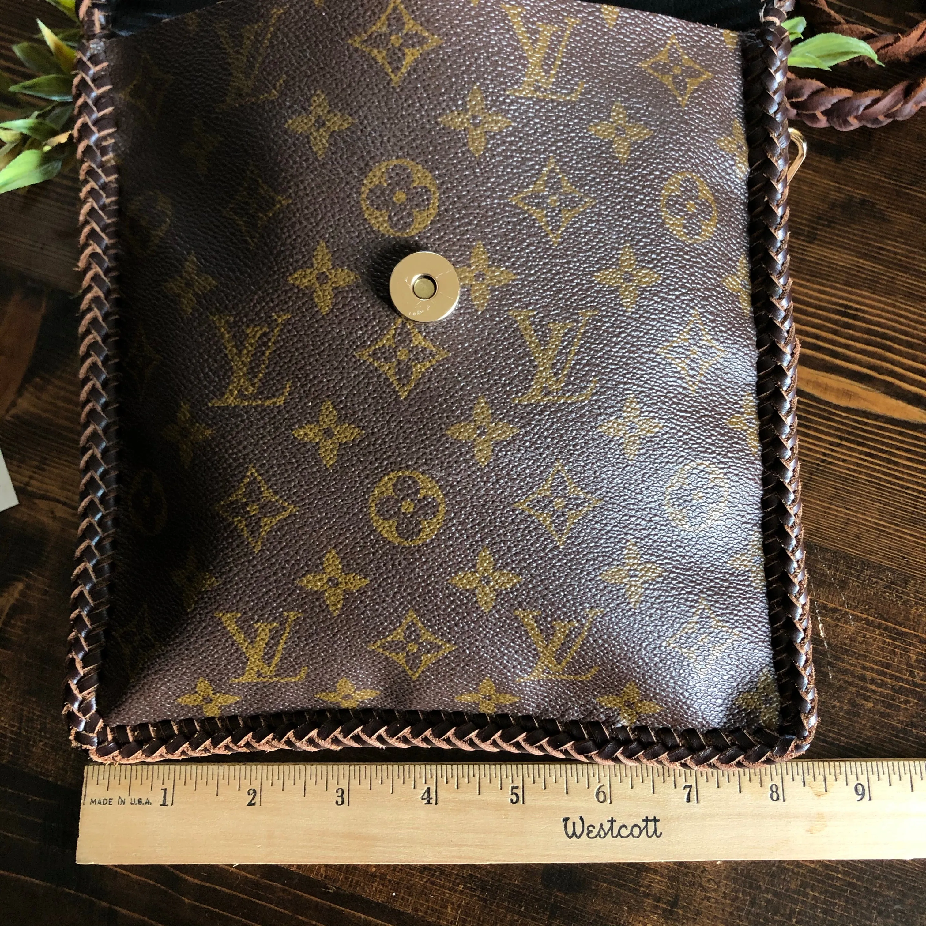 The Flicker - Tan/Chocolate Hair-on-Hide Vintage Crossbody Bag