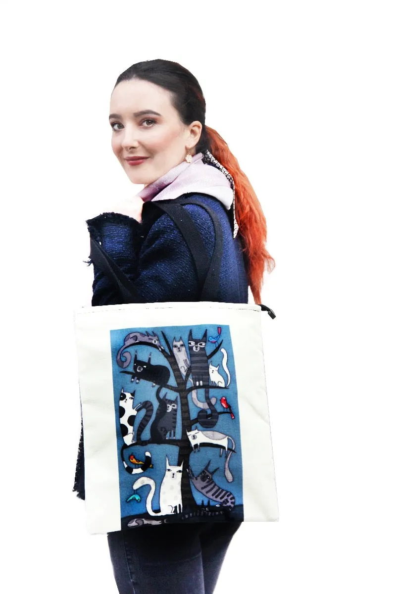 Tote Bag - Cats on the Tree