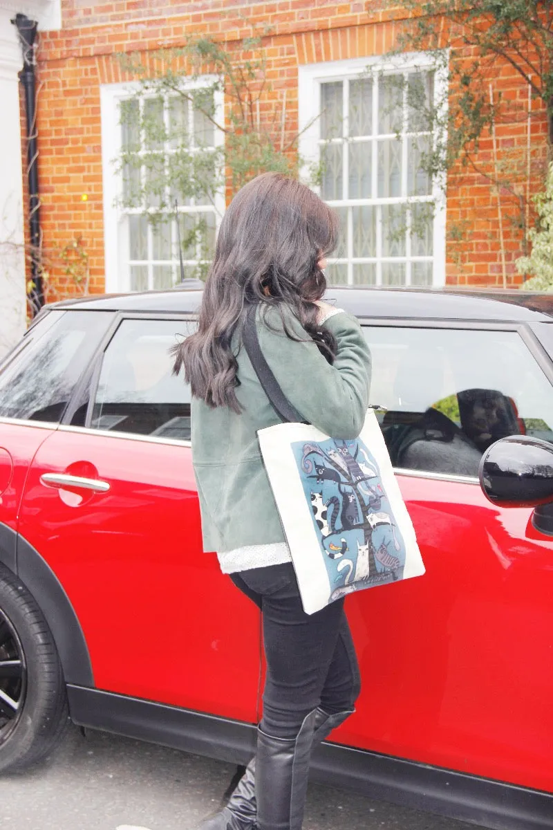 Tote Bag - Cats on the Tree