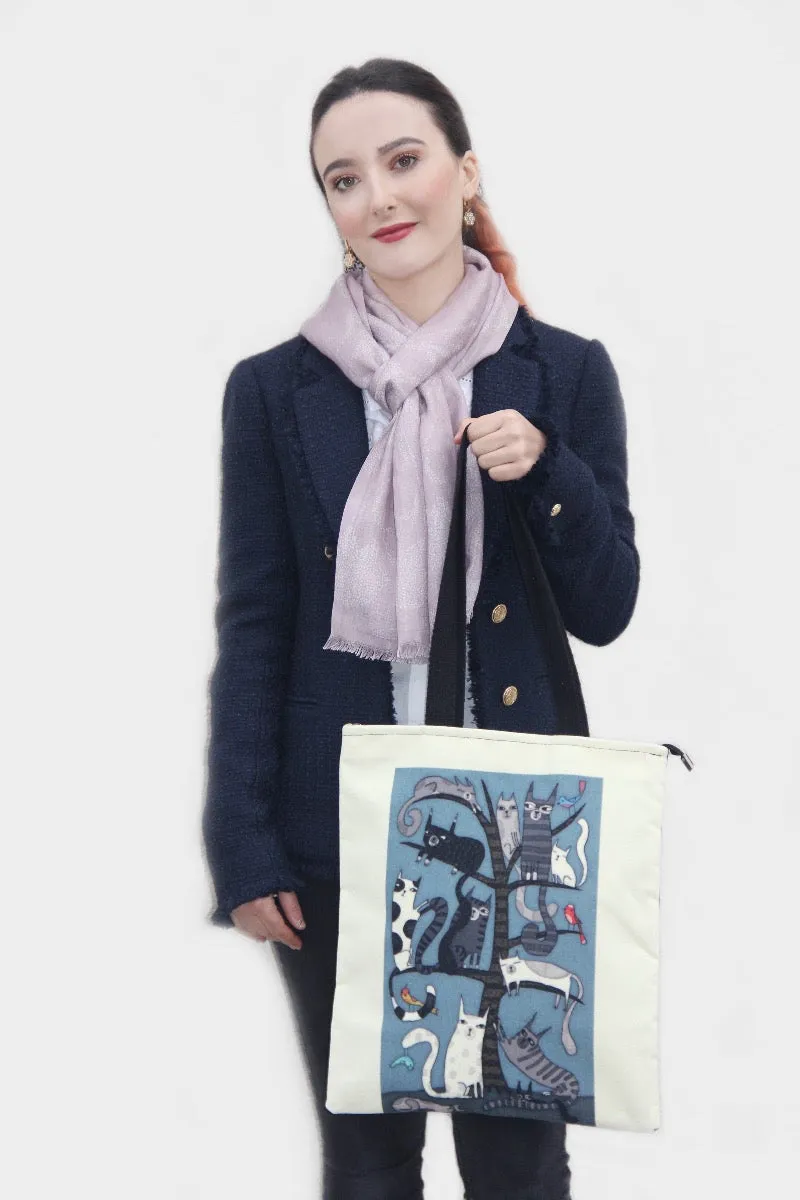 Tote Bag - Cats on the Tree